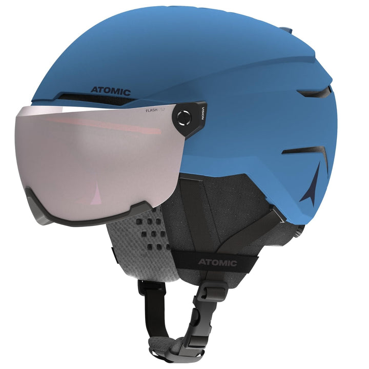 ATOMIC Savor Visor JR Skihelm mit Visier - Für Kinder &amp; Jugendliche - Max. Stossdämpfung - Active Ai