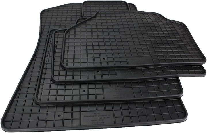 Kfzpremiumteile24 Gummimatten kompatibel mit X3 (F25) Baujahr 11/2010-10/2017 / kompatibel mit X4 (F