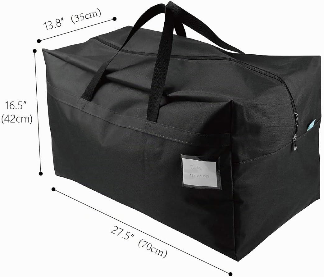 iwill CREATE PRO Jumbo Grösse wasserdicht Aufbewahrungsbeutel für Garage/Dachboden/Regale, 100L Fass