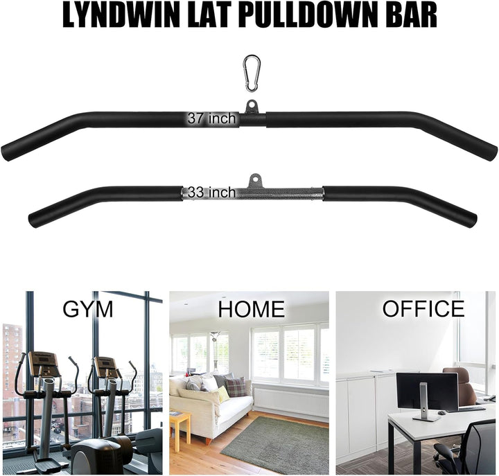 Lyndwin Latzugstange Bizeps Stange Klimmzugstangen Zugstange Muskelzugstange für Zuhause Bodybuildin