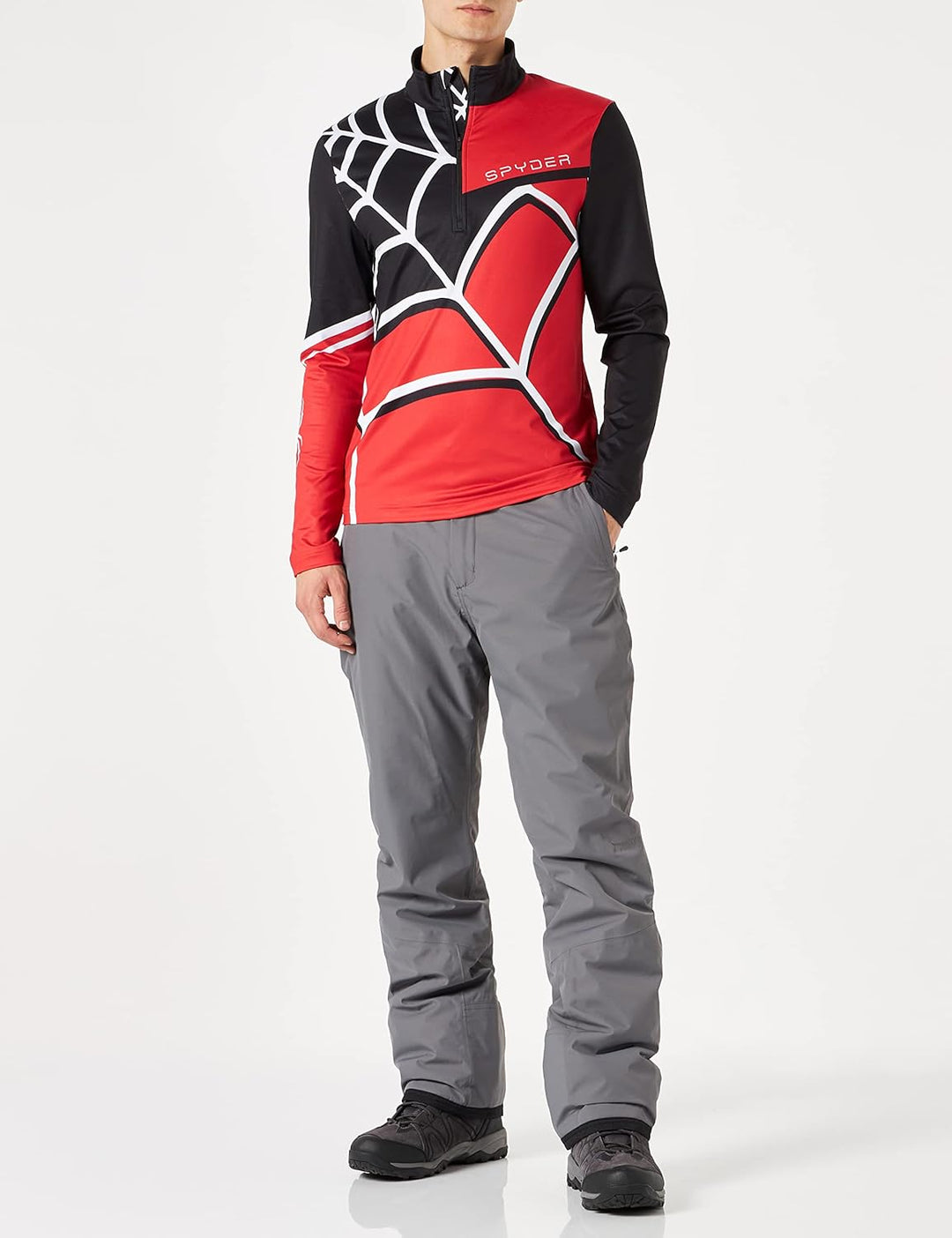 Spyder Herren Capitol Shirt S Volcano, S Volcano