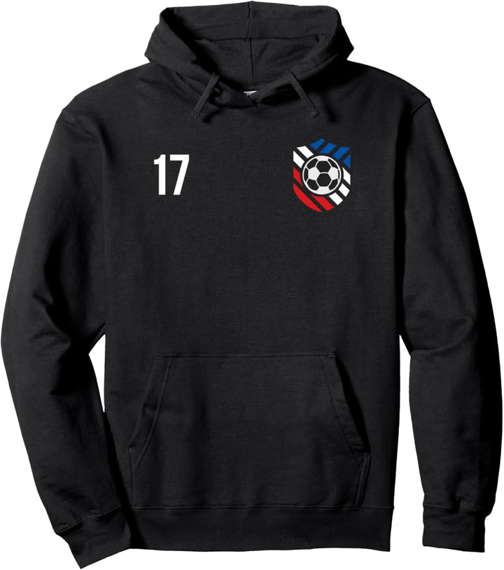 Flagge Chile Pullover Hoodie