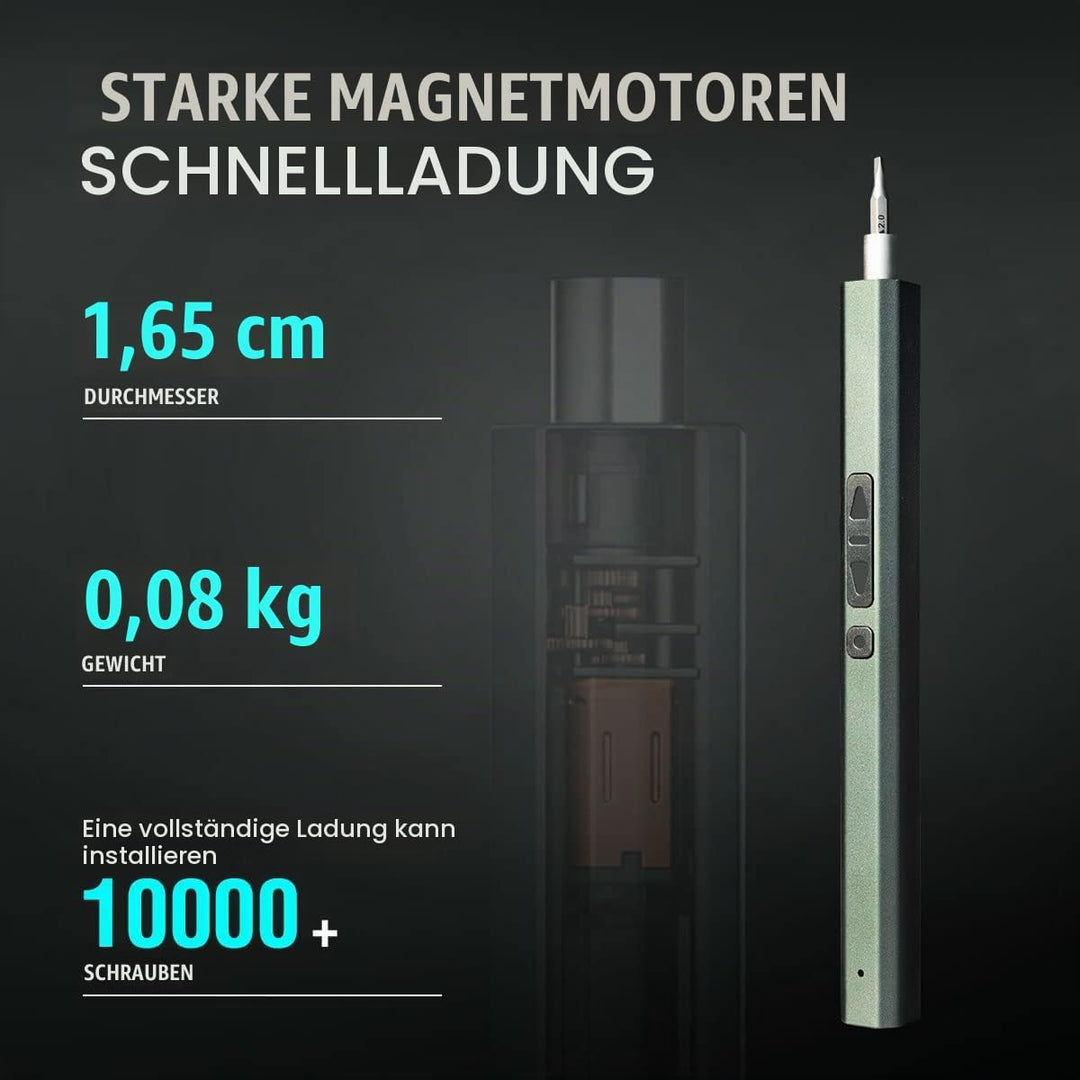Elektrischer Schraubendreher, 66 in 1 Multifunktionsschraubendreher Präzision Schraubendreher Sets m