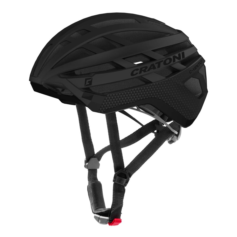 Cratoni Gravel-Helm C-Vento schwarz glänzend/matt, M