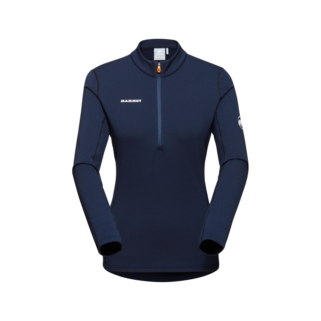 Mammut Aenergy ML Pullover mit halbem Reissverschluss Damen, Marine-black