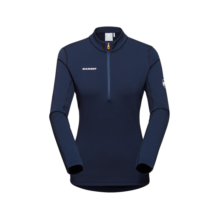 Mammut Aenergy ML Pullover mit halbem Reissverschluss Damen, Marine-black