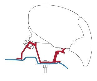 Fiamma F 65 / S Adapter KIT Mercedes Sprinter