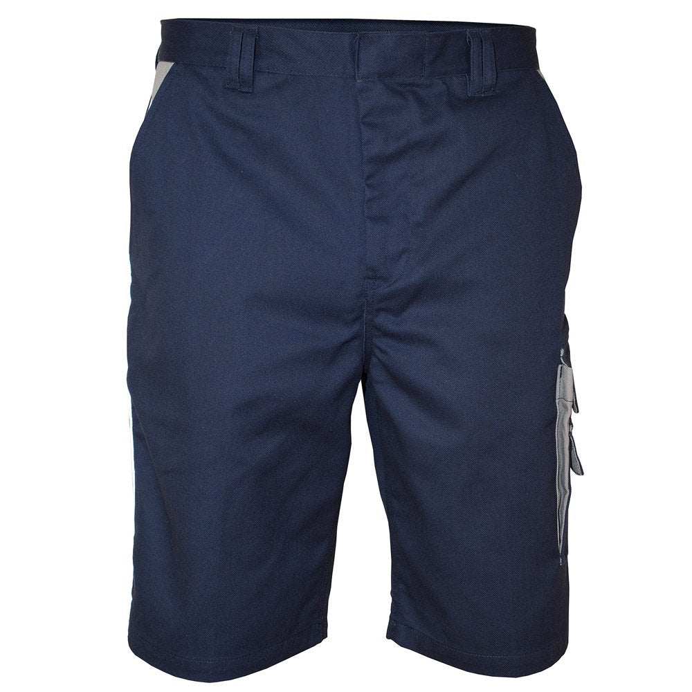 Carson Contrast Arbeitsshorts, 1 Stück, 60, deep navy/grau, CC709S.MG 60 Deep Navy / Grau, 60 Deep N