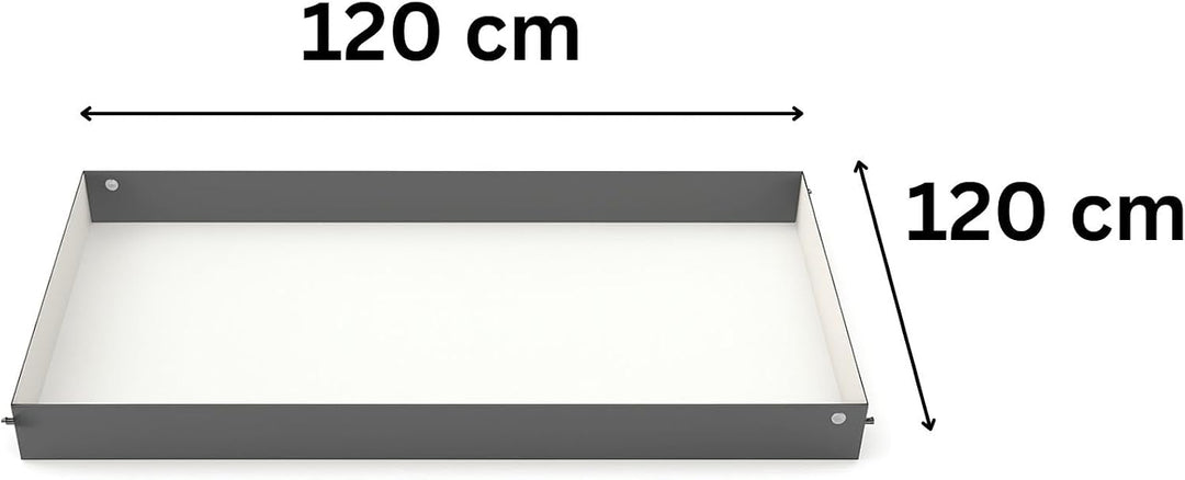 Weedness Secret Jardin Water Tray 120 x 120 cm - Auffang Wanne Bewässerung Homebox Growbox Zubehör A