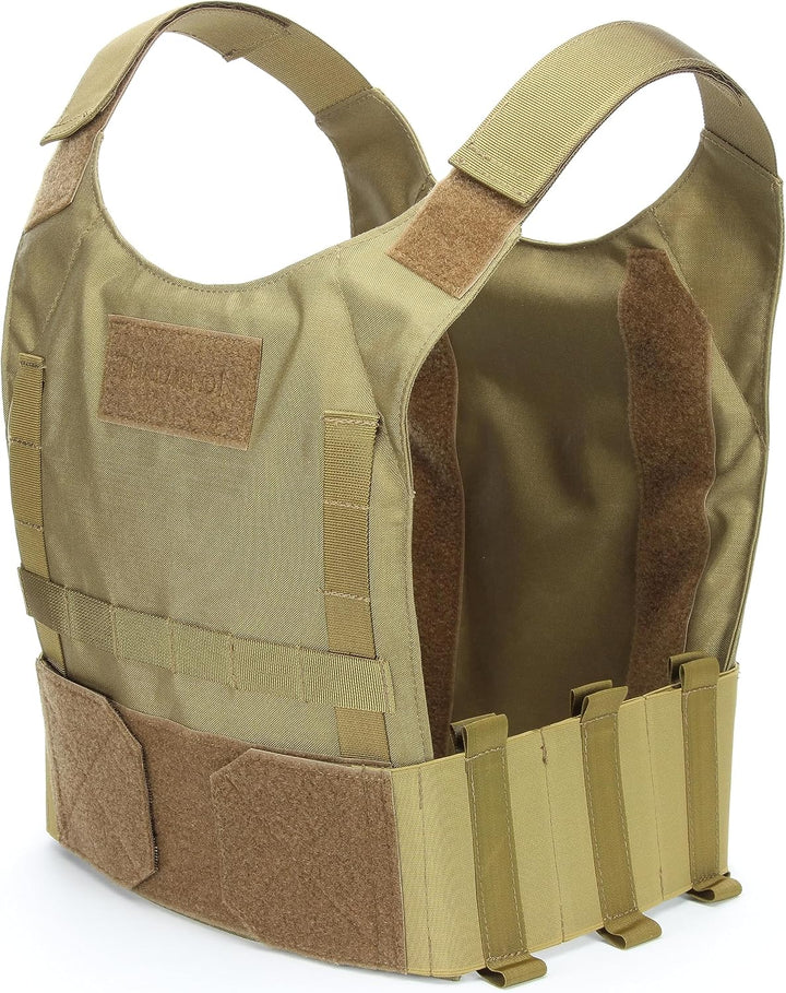 Zentauron Plattenträger Vulcan Minimal Low Profil Plate Carrier Hülle Militär Polizei Security Schut