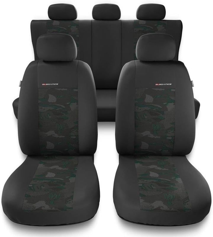 Mossa - Universal Sitzbezüge Auto kompatibel mit Dacia Duster I, II, III (2010- ) - Autositzbezüge S