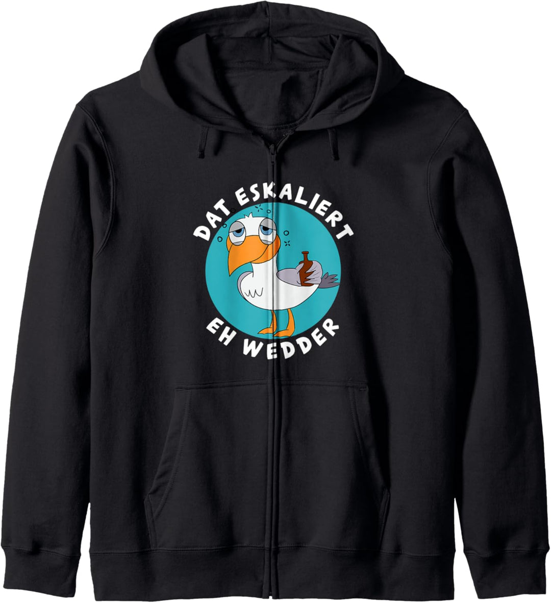 Dat Eskaliert Eh Wedder Plattdeutsch Norddeutsch Kapuzenjacke
