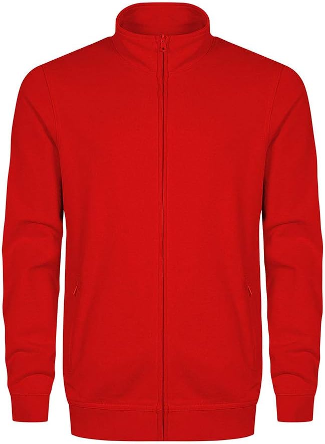 EXCD Sweatjacke Herren, Rot, L