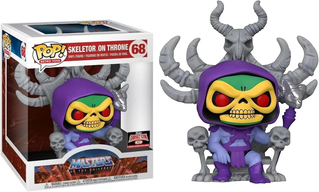 Funko POP! Vinyl Retro Toys #68: Masters of The Universe Skeletor on Throne, Target Con 2021 Limited