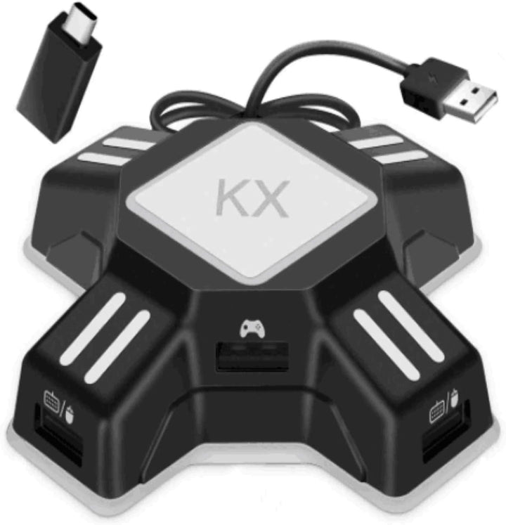 Adapter Tastatur und Maus Konverter FPS Spiel für Nintendo Switch / PS4 / PS3 Konsolen,unterstützt b