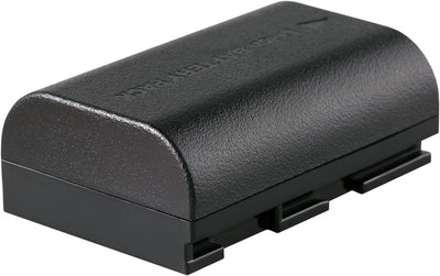 2X Blumax Gold Akku kompatibel mit Canon LP-E6NH (2250mAh) mit Infochip - NTC-Sensor & V1-Gehäuse -