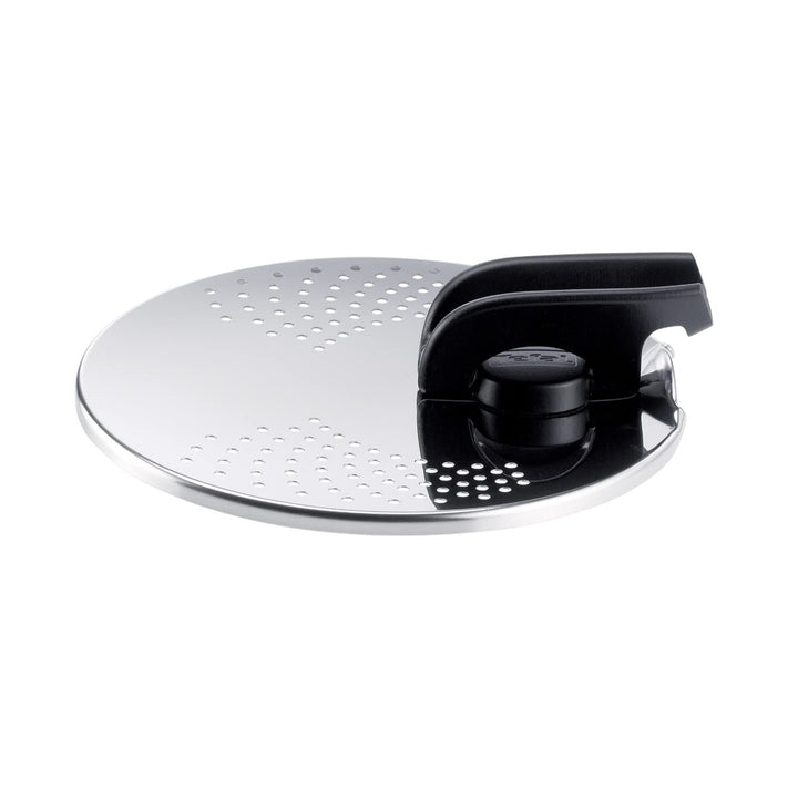 Tefal Ingenio Abtropfdeckel aus Edelstahl, einfache Aufbewahrung, Multidurchmesser, kompatibel mit I
