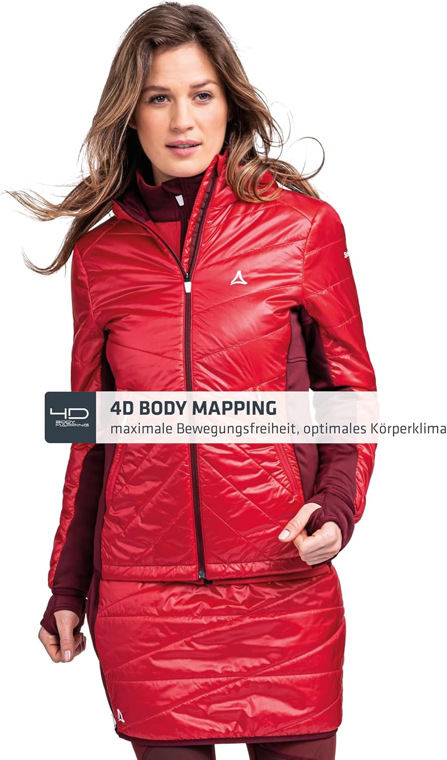 Schöffel Damen Stams Hybrid Jacke Isolationsjacke 38 lollipop, 38 lollipop