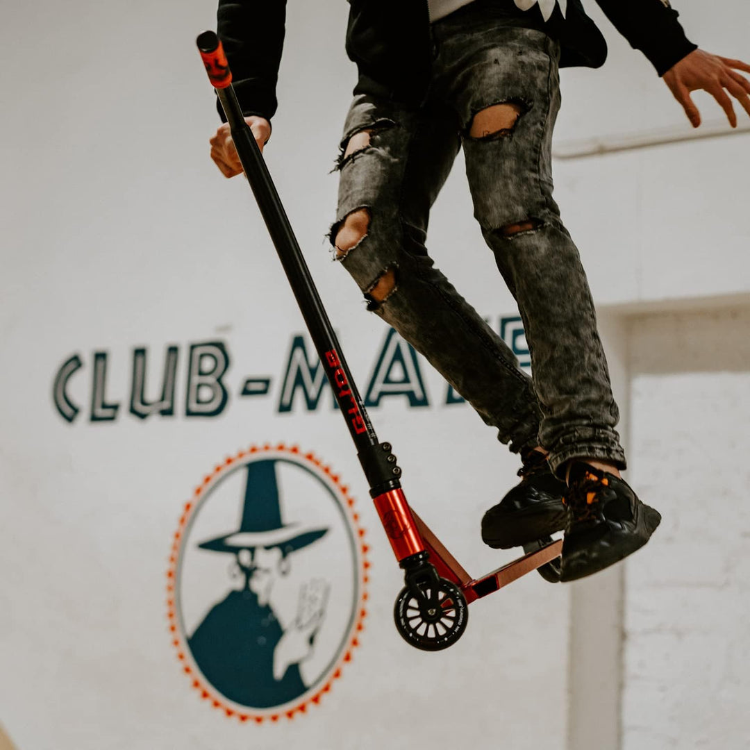 Movino Stunt Scooter Stunt Roller Kickscooter Professioneller Freestyle Roller Trick Roller ABEC 9 K