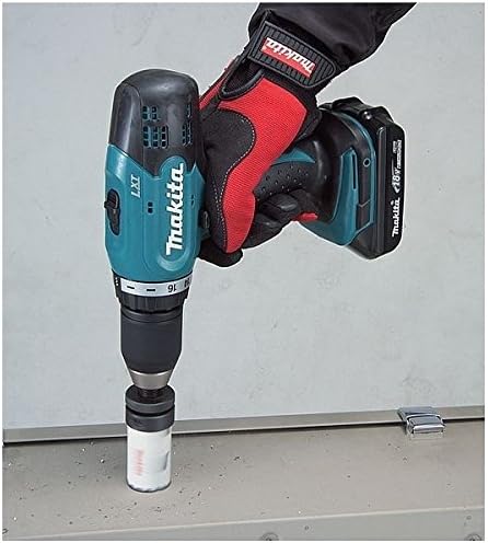 Perceuse à percussion MAKITA sans fil 18 V 2 batteries 3 Ah 13 mm et coffret - DHP453SFE