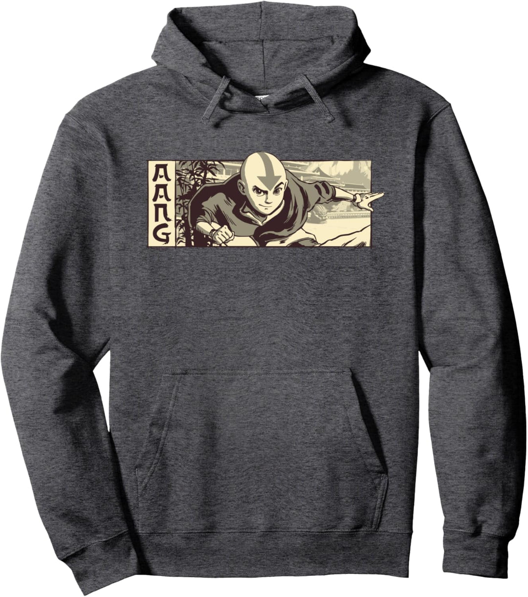 Avatar: The Last Airbender Illustrated Aang Pullover Hoodie