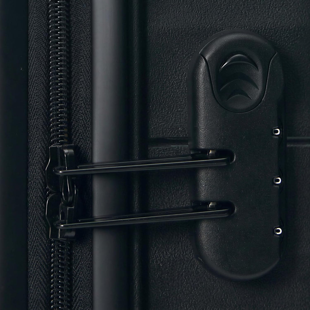 Mariner PP-Kofferset 2-teilig M+L, 360°-Doppelrollen, Carbon Black | M 68 cm und L 77 cm, hochwertig