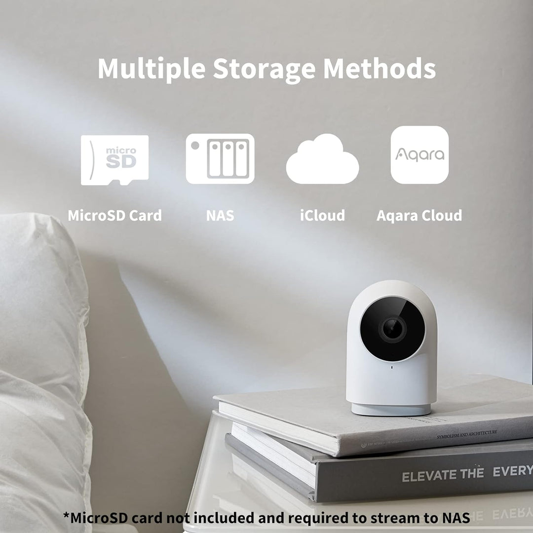 Aqara Kamera-Hub G2H Pro, 1080p HD HomeKit Secure Video Indoor Kamera, Nachtsicht, Zwei-Wege-Audio,