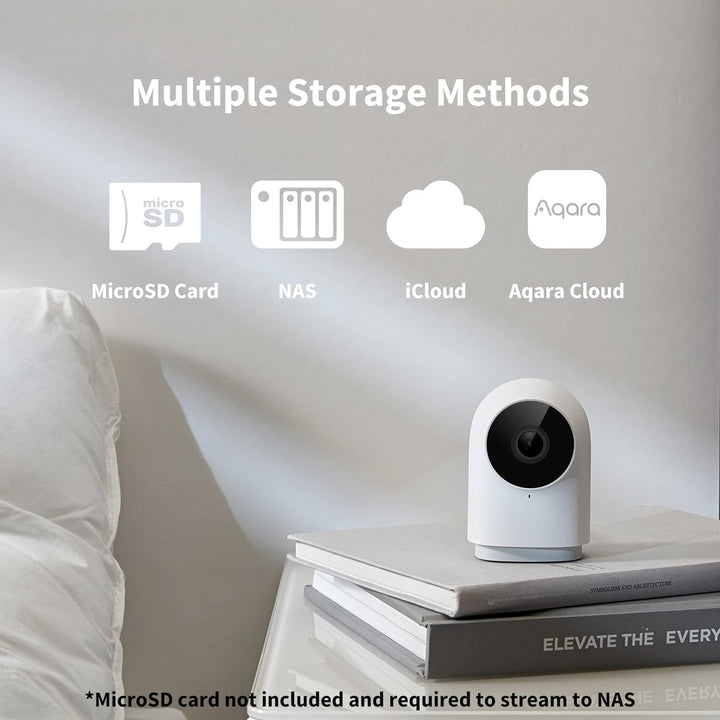 Aqara Kamera-Hub G2H Pro, 1080p HD HomeKit Secure Video Indoor Kamera, Nachtsicht, Zwei-Wege-Audio,