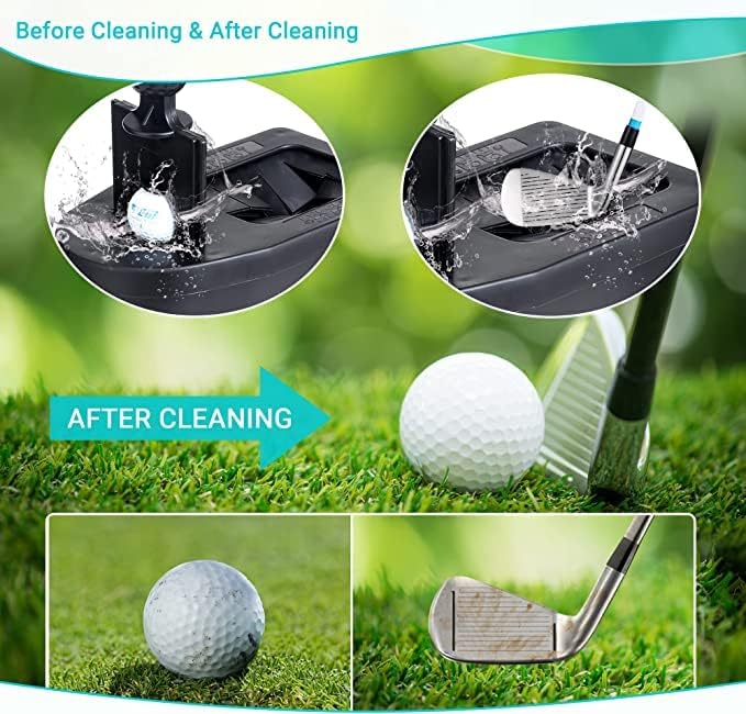 10L0L Golfball Washer, Golfschläger und Ball Reiniger für EZGO Club Car