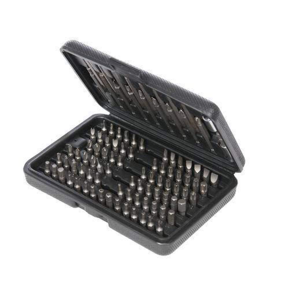 Silverline 633662 Sicherheitsbits, 98-tlg. Satz 1/4-Zoll-Sechskant