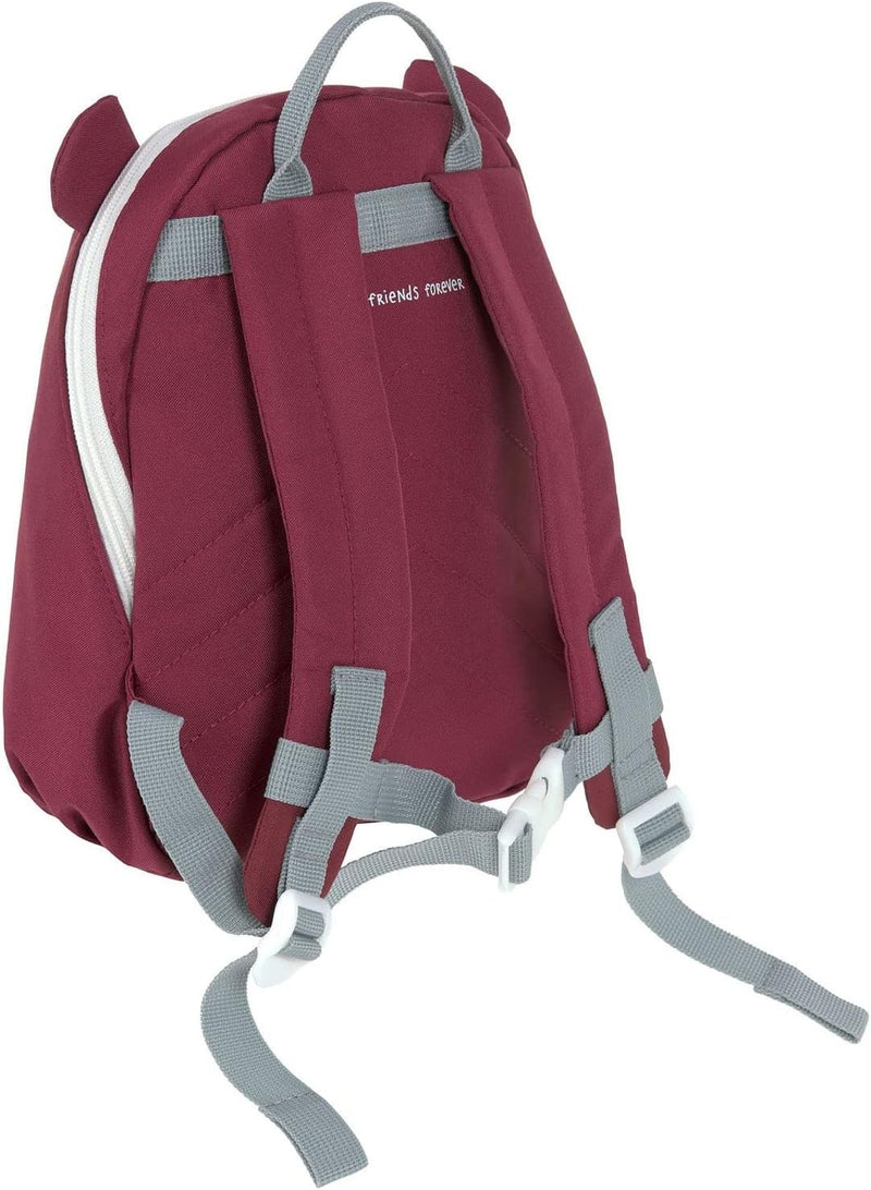 LÄSSIG About Friends Tiny Backpack Bear Burgundy