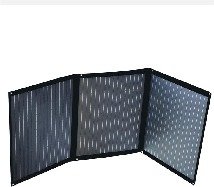 enjoy solar® faltbare Solartasche Monokristallin Panel mit MPPT Laderegler und Stände (150W), 150W