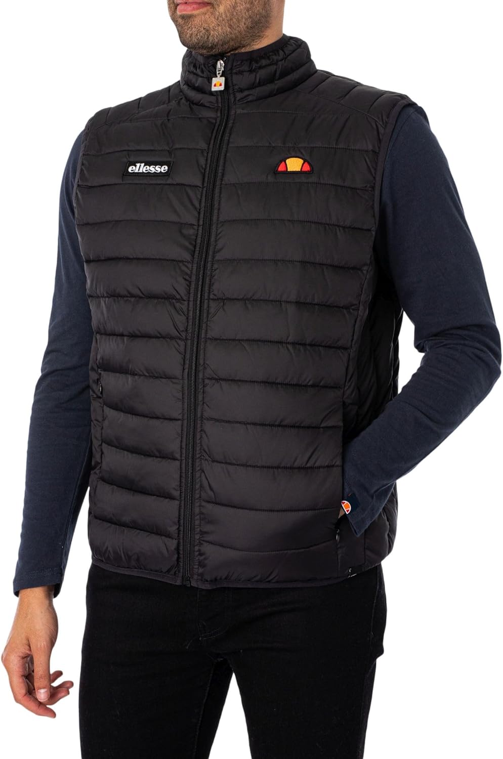 ellesse Bardy Herrenweste, XS Schwarz