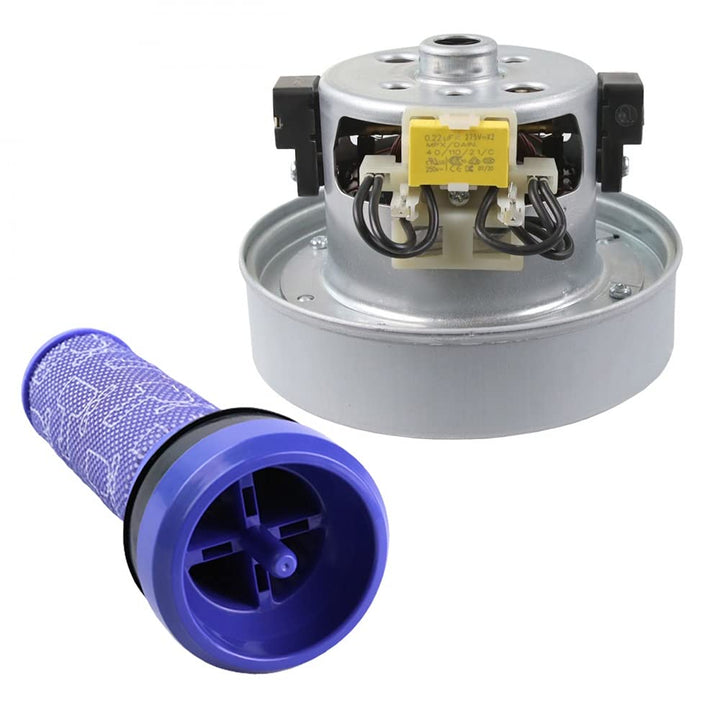 Motor und Filter für Dyson DC33C DC37 YDK YV-16K23FA 918953-05 kompatibel - Bestleistung beim Saugen