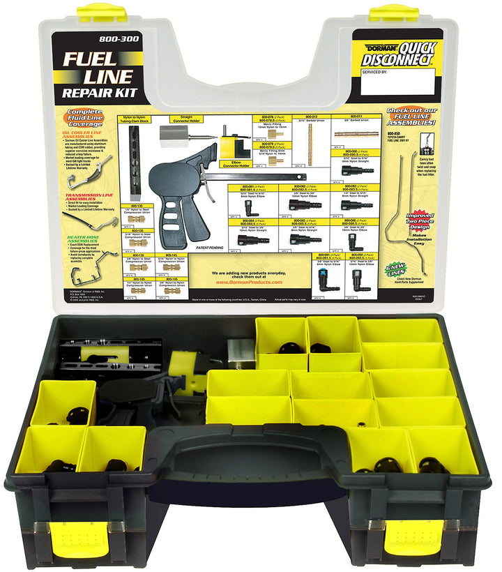 Dorman 800–300 Nylon Fuel Line Reparatursatz, 104 Stück