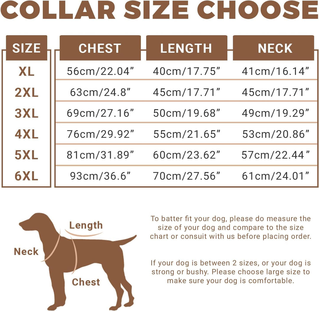 OCSOSO Hundemantel Winter, Hundejacke Hundepullover für Kleine Mittlere Grosse Hunde - Wasserdicht W