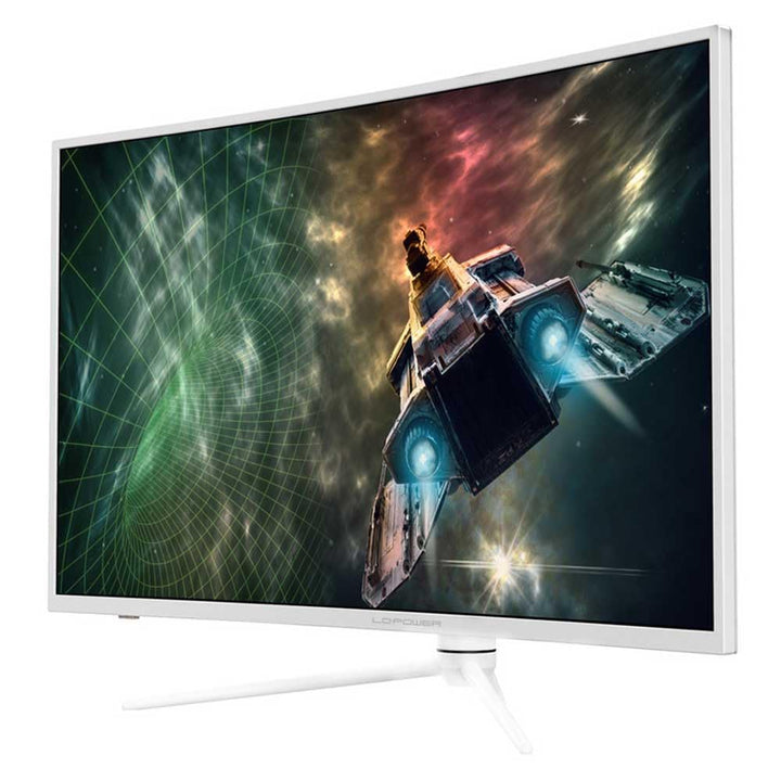 LC-Power LED-Monitor (gebogen, QHD, 97,79 cm (38,5 Zoll), LC-M39-QHD-165-C, Weiss