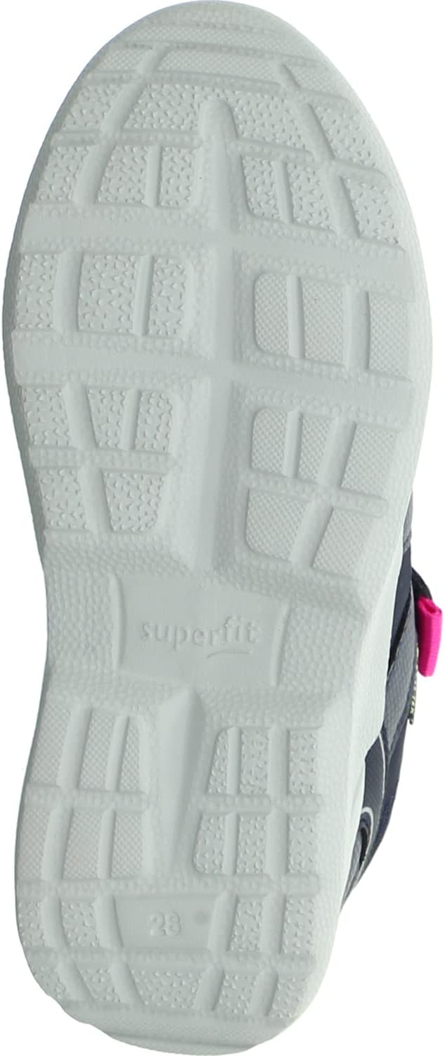 Superfit Mädchen Rush Gore-tex Sneaker 23 EU Blau Pink 8020, 23 EU Blau Pink 8020