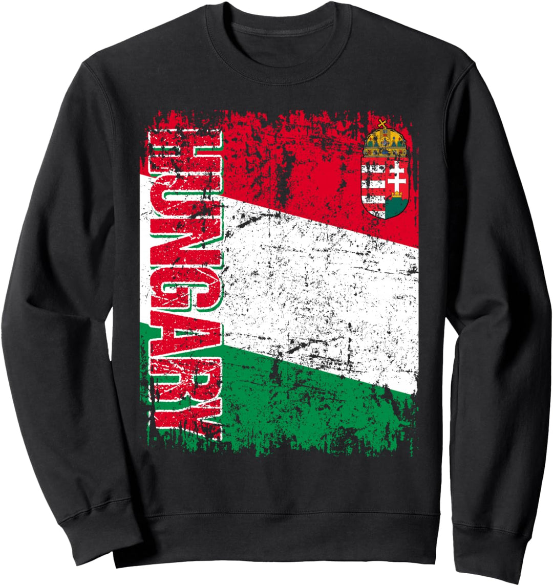 UNGARN Flagge | Damen Herren Kinder UNGARN Sweatshirt