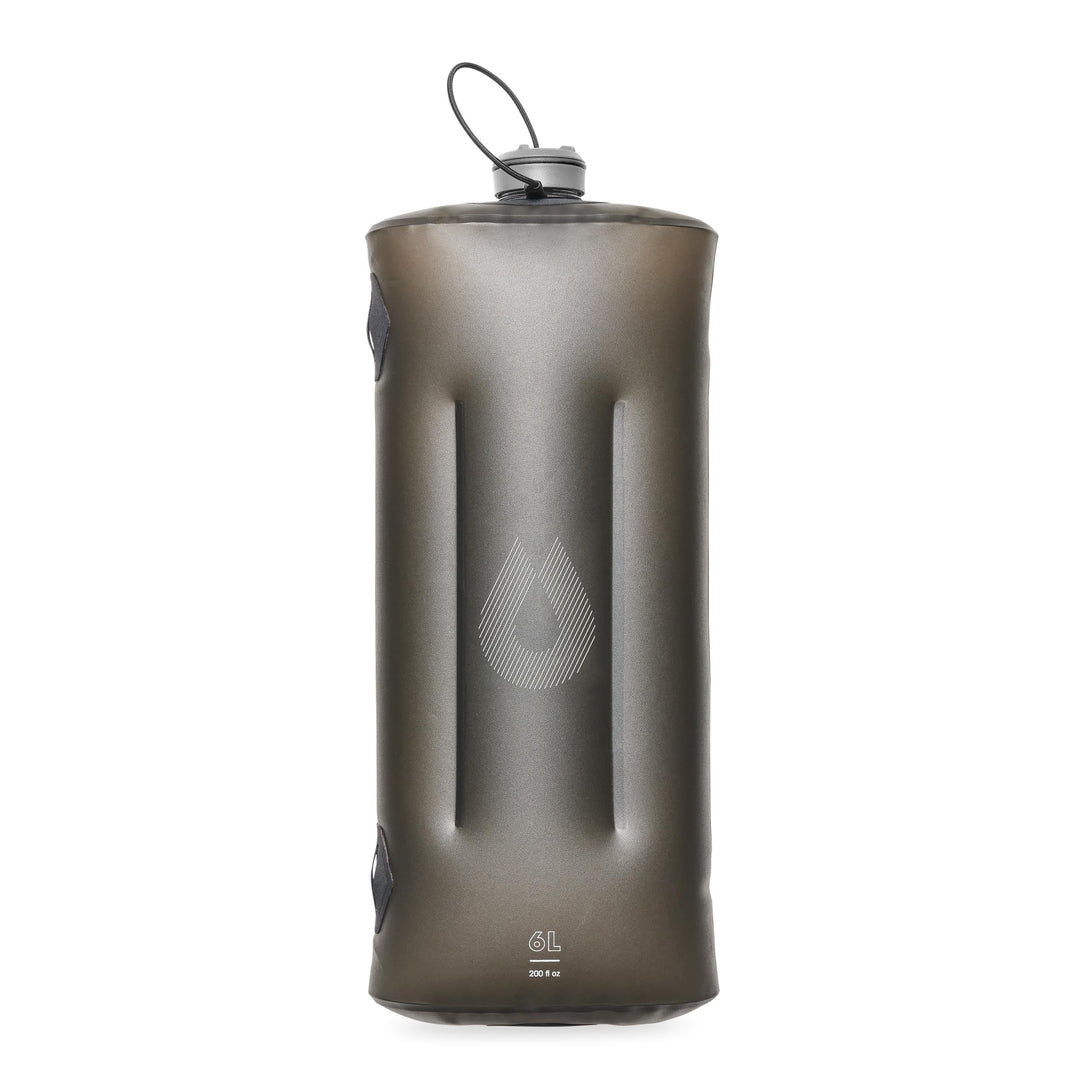 HydraPak Seeker – Faltbarer Wasserspeicher – BPA- und PVC-frei, Camping-Trinkbehälter Mammoth Grey 6