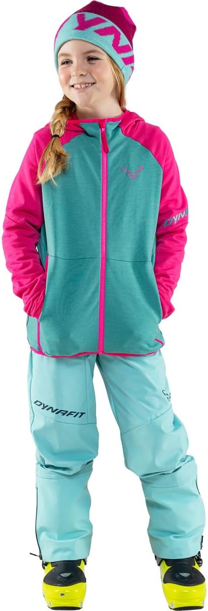 DYNAFIT Jungen Youngstar PTC Hood JKT K Jacke, Flamingo/8061, 10 años