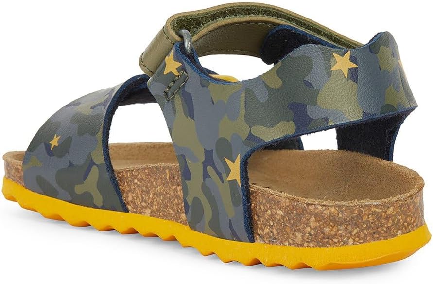 Geox Baby - Jungen B Sandal Chalki BoySandal 20 EU Sage Ochreyellow, 20 EU Sage Ochreyellow