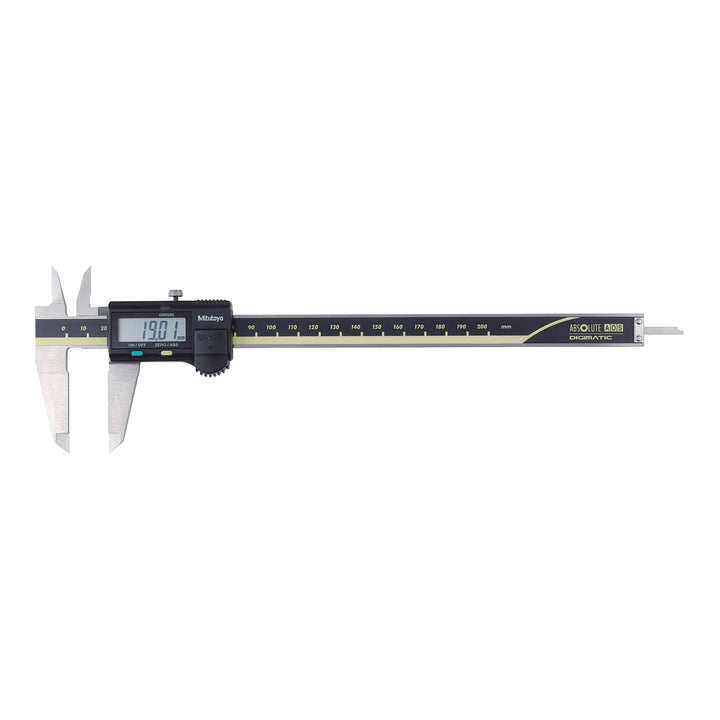 MITUTOYO Digital Messschieber ohne Datenausgang DIN 862, Tiefenmass flach 0-200 mm, 1 Stück,500-182-