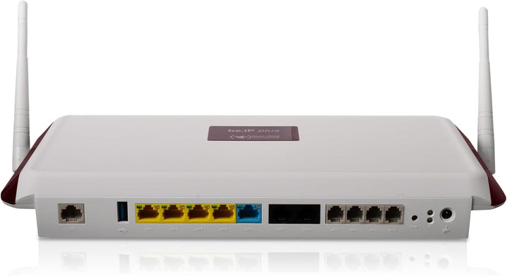 Bintec Be.IP Plus IP-TK-Anlage 2X ISDN-S0 Int. Integr. VDSL2/ADSL2+ Modem Annex B, J Vectoring All-I