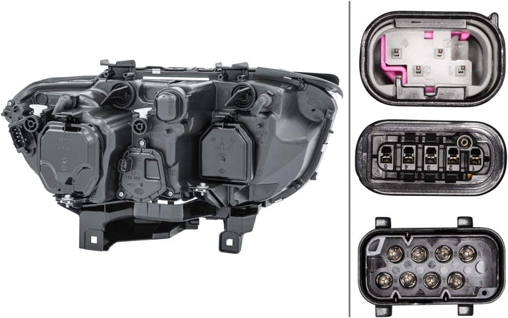 HELLA 1EL 158 075-011 Bi-Xenon/Halogen-Hauptscheinwerfer - links - für u.a. BMW 7 (E65, E66, E67) Li