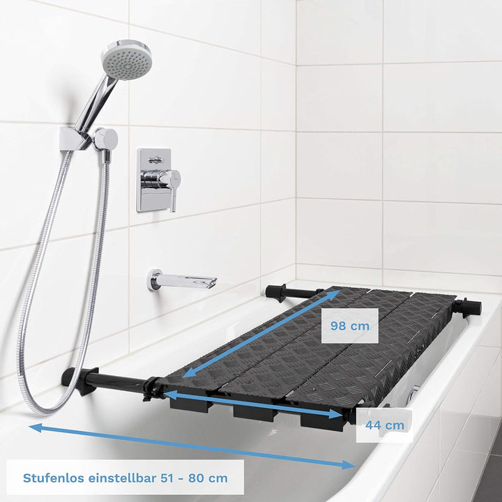 DogShower - Aus Aluminium - Hundedusche für Ihre Badewanne zur optimalen Pflege Ihres Hundes Hundehy
