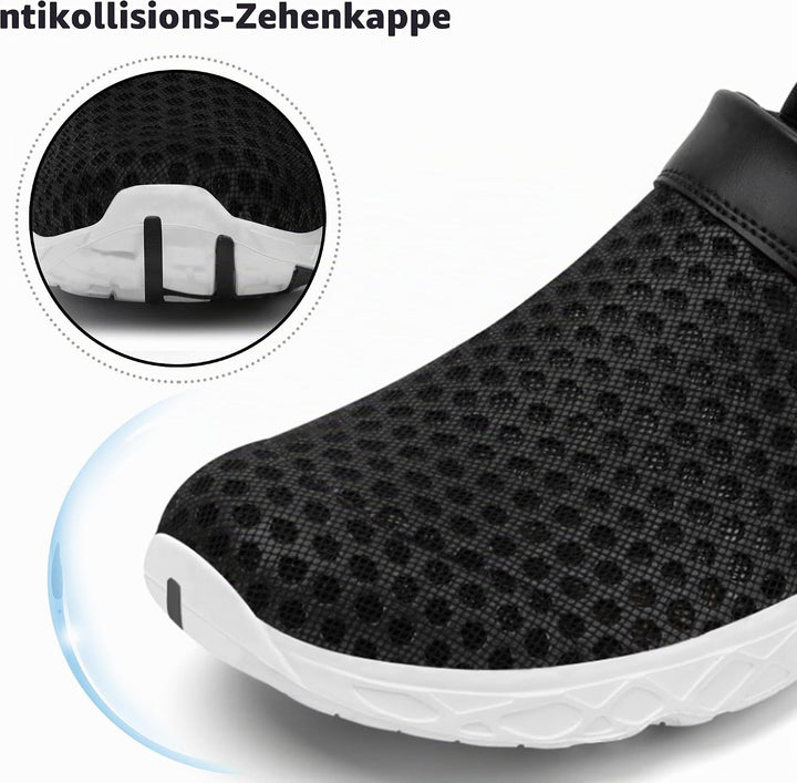 SAGUARO Sommer Clogs Herren Gartenschuhe Damen Hausschuhe Leicht Pantolette rutschfest Badelatschen