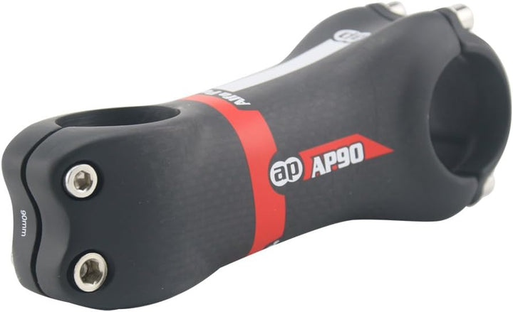 Alfa Pasca Fahrrad Vorbau Carbon Rennrad MTB Kein Logo +-6/17 Grad 3K Glänzend/Matt 31.8 * 70/80/90/
