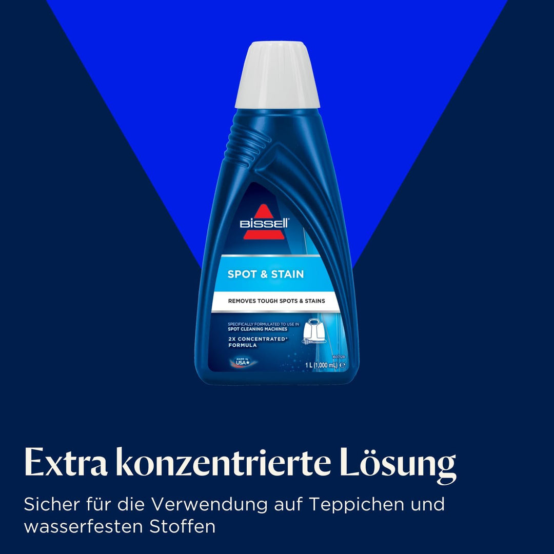 BISSELL SpotClean ProHeat | Fleckenreiniger für Teppiche, Vorleger, Polster, Treppen und Autos | Ent