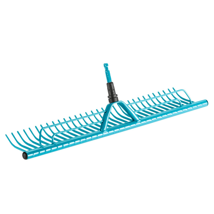 Gardena combisystem-Rasenrechen: Rechenbesen mit 60 cm Arbeitsbreite zum Zusammenfegen von Grasschni